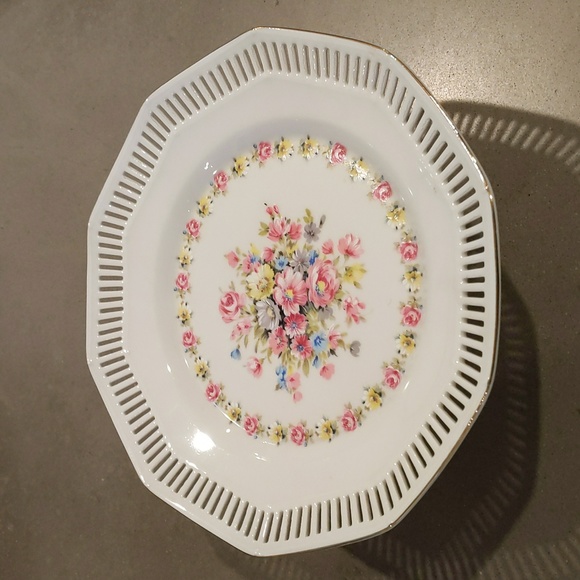 Vintage Schwarzenhammer/ Bavaria, Western Germany Pedestal Cake, Dessert Dish - Picture 3 of 6